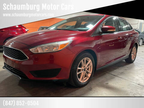 2015 Ford Focus for sale at Schaumburg Motor Cars in Schaumburg IL