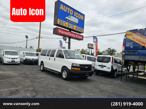 2021 Chevrolet Express for sale at Auto Icon in Houston TX