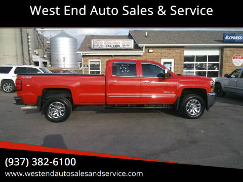 2015 Chevrolet Silverado 3500HD for sale at West End Auto Sales & Service in Wilmington OH