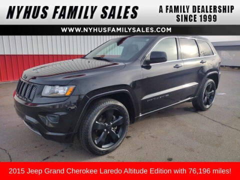 2015 Jeep Grand Cherokee for sale at Nyhus Family Sales in Perham MN