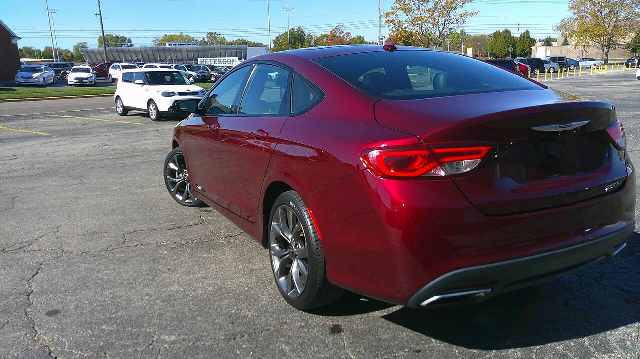 2015 Chrysler 200 for sale at Z Auto Sport LLC in Xenia, OH