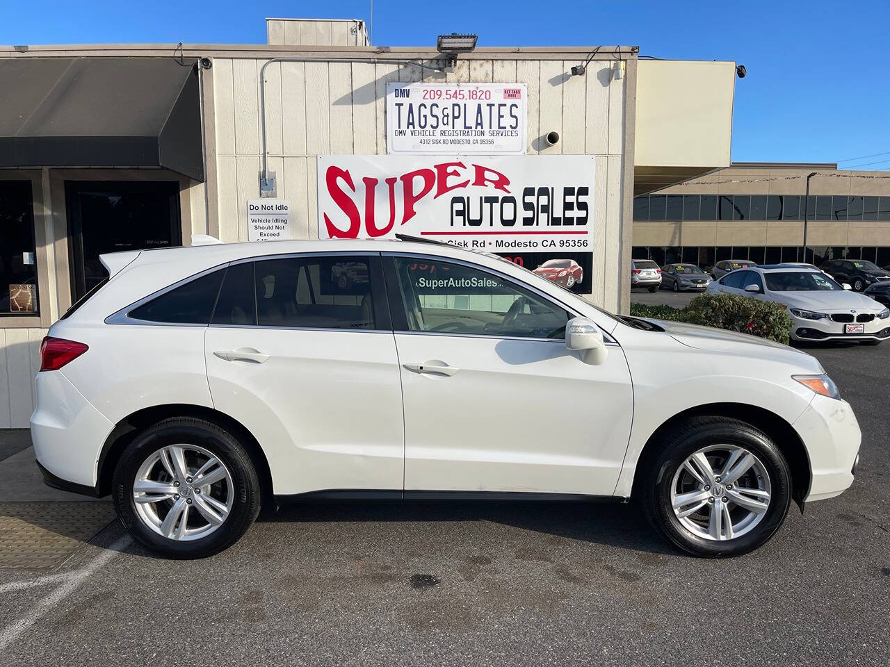 2013 Acura RDX for sale at Super Auto Sales Modesto in Modesto, CA