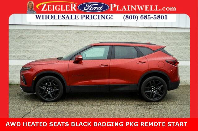 2021 Chevrolet Blazer for sale at Zeigler Ford of Plainwell in Plainwell MI