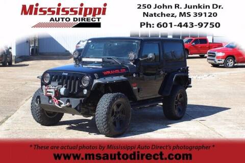2015 Jeep Wrangler for sale at Auto Group South - Mississippi Auto Direct in Natchez MS