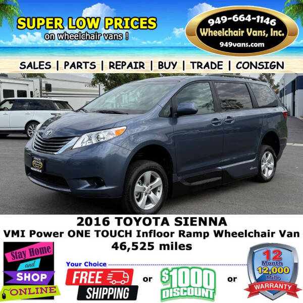 2016 Toyota Sienna LE Mobility 7-Passenger