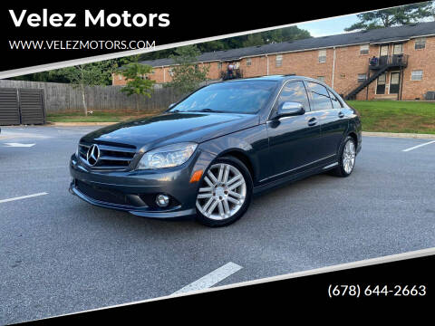 2009 Mercedes-Benz C-Class for sale at VELEZ MOTOR COMPANY LLC in Orlando FL