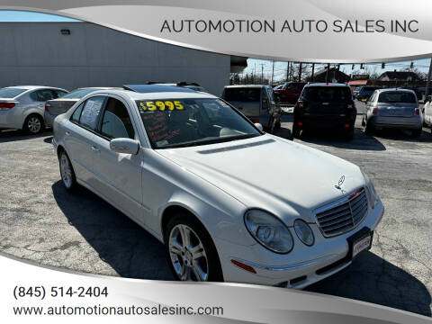 2006 Mercedes-Benz E-Class for sale at Automotion Auto Sales Inc in Kingston NY