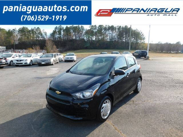 Black 2018 Chevrolet Spark LS CVT LS CVT 4dr Hatchback 1