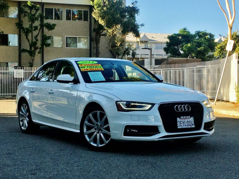 2014 Audi A4 for sale at G & G AUTO WHOLESALE in North Hollywood CA