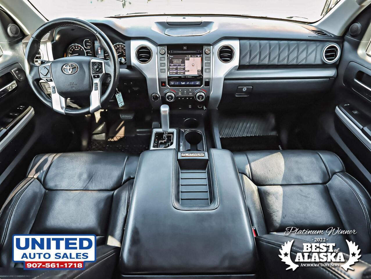2019 Toyota Tundra Platinum 4x4 4dr CrewMax Cab Pickup SB (5.7L V8) 18