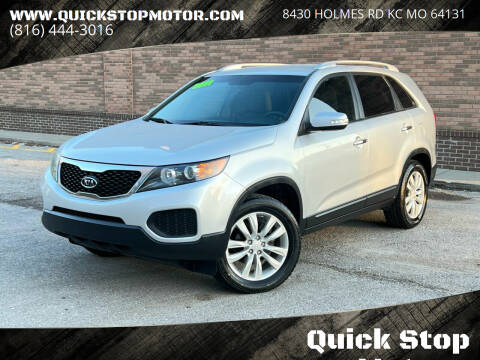 2011 Kia Sorento for sale at Quick Stop Motors in Kansas City MO