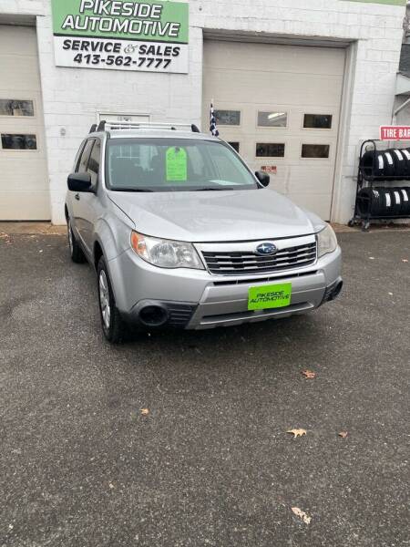 2010 Subaru Forester for sale at Pikeside Automotive in Westfield MA
