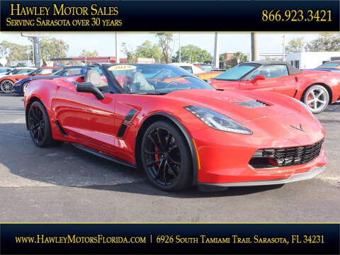 2019 Chevrolet Corvette for sale at Hawley Motor Sales in Sarasota FL