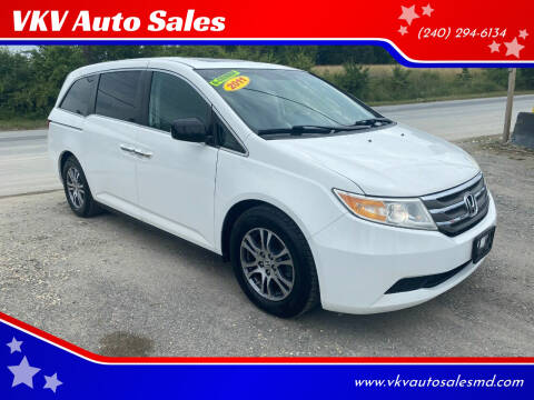 2011 Honda Odyssey for sale at VKV Auto Sales in Laurel MD