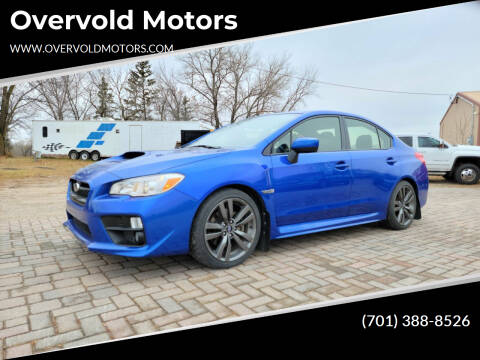 2017 Subaru WRX for sale at Overvold Motors in Detroit Lakes MN