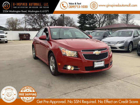 2012 Chevrolet Cruze for sale at G-Inspired Automall, LLC. in Washington IL