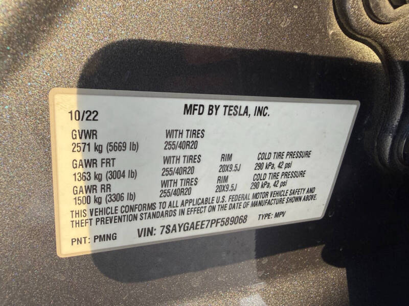 2023 Tesla Model Y Long Range