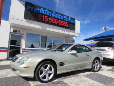 2003 Mercedes-Benz SL-Class for sale at Franklin Auto Sales in El Paso TX