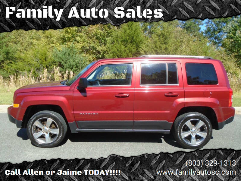 2016 Jeep Patriot for sale at Family Auto Sales in Rock Hill SC