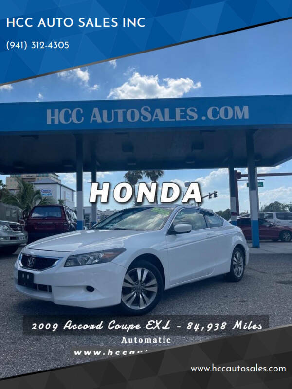 2009 Honda Accord for sale at HCC AUTO SALES INC in Sarasota FL