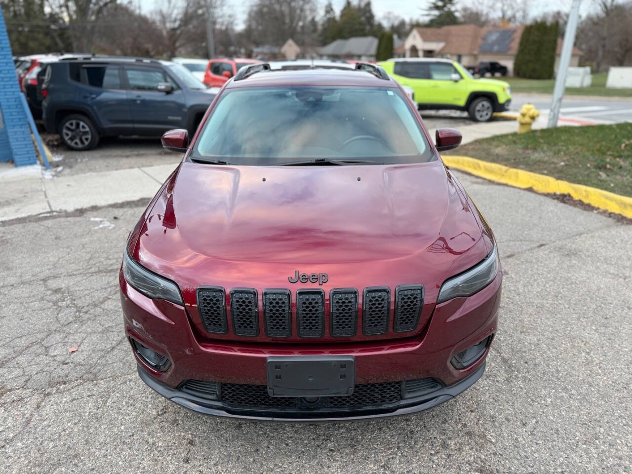 2021 Jeep Cherokee for sale at ONE PRICE AUTO in Mount Clemens, MI