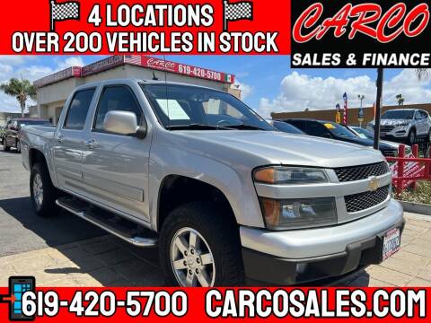 2012 Chevrolet Colorado for sale at CARCO OF POWAY in Poway CA