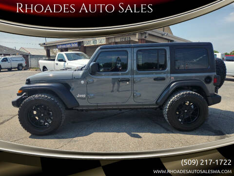 2020 Jeep Wrangler Unlimited for sale at Rhoades Auto Sales in Spokane Valley WA