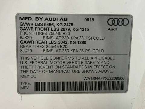 2018 Audi Q5