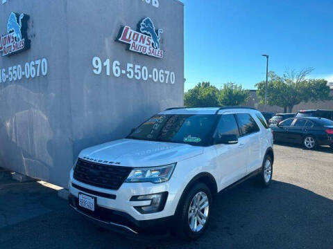 2016 Ford Explorer for sale at LIONS AUTO SALES in Sacramento CA