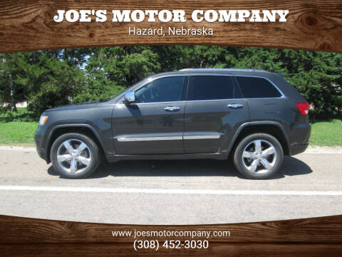 2011 Jeep Grand Cherokee for sale at Joe's Motor Company in Hazard NE