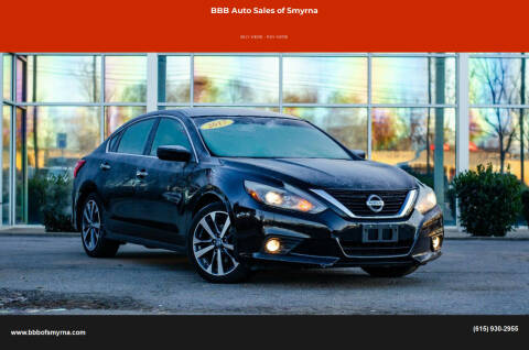 2017 Nissan Altima for sale at BBB Auto Sales of Smyrna in Smyrna TN