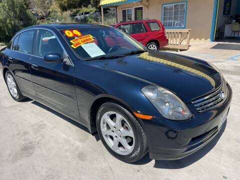 2004 Infiniti G35 for sale at 1 NATION AUTO GROUP in Vista CA
