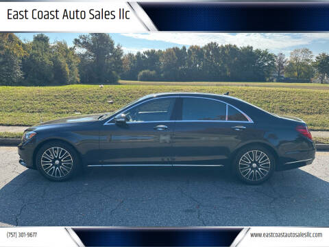 2015 Mercedes-Benz S-Class for sale at East Coast Auto Sales llc in Virginia Beach VA