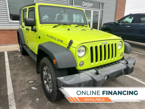 2016 Jeep Wrangler Unlimited for sale at Postal Pete in Galena IL