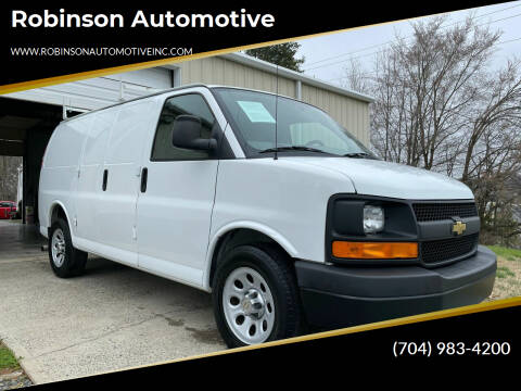 2013 Chevrolet Express Cargo for sale at Robinson Automotive in Albemarle NC