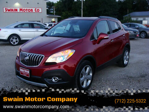 2015 Buick Encore for sale at Swain Motor Company in Cherokee IA