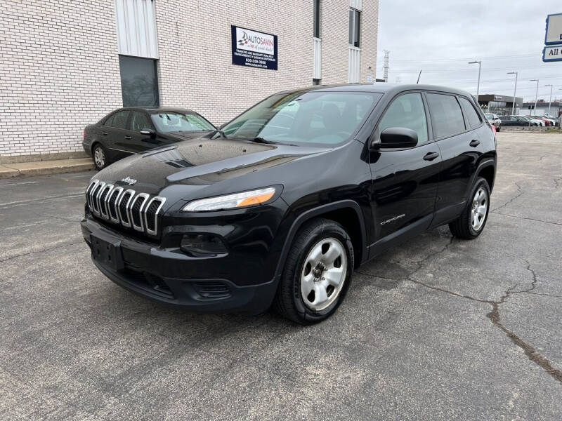 2015 Jeep Cherokee for sale at AUTOSAVIN in Elmhurst IL