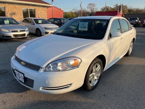 2012 Chevrolet Impala for sale at Honest Abe Auto Sales 1 in Indianapolis IN