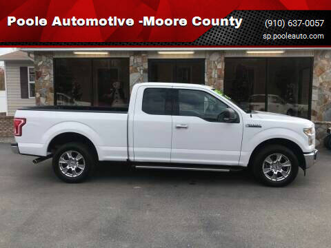 2017 Ford F-150 for sale at Poole Automotive in Laurinburg NC