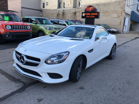 2017 Mercedes-Benz SLC for sale at STEEL TOWN PRE OWNED AUTO SALES in Weirton WV