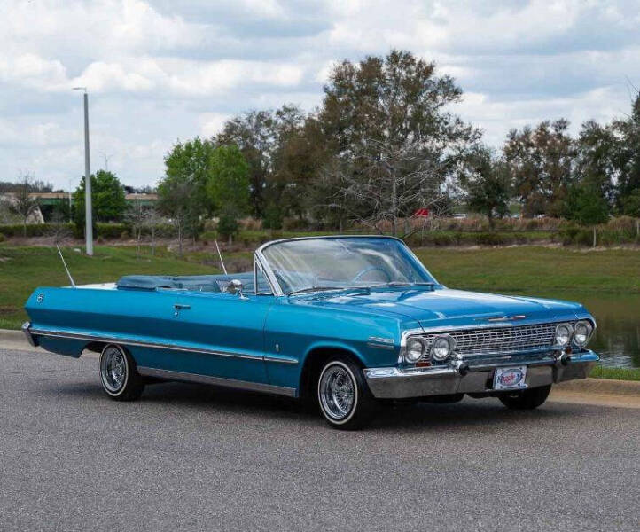 1963 Chevrolet Impala for sale at Haggle Me Classics in Hobart IN