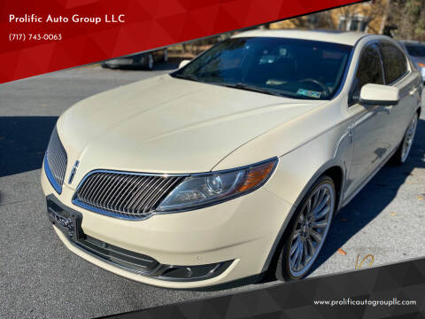 2014 Lincoln MKS for sale at Prolific Auto Group LLC in Highspire PA