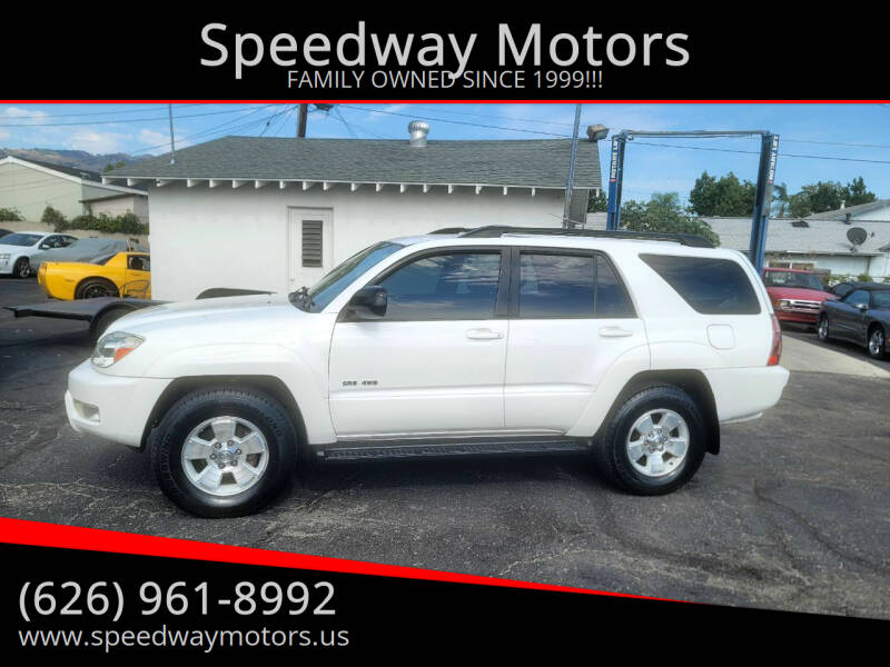 2004 Toyota 4Runner for sale at Speedway Motors in Glendora CA