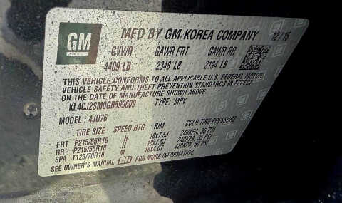 2016 Buick Encore Sport Touring