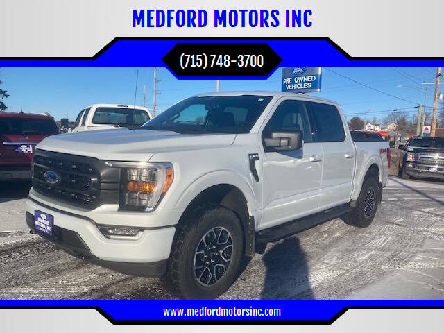 2022 Ford F-150 for sale at MEDFORD MOTORS INC in Medford WI