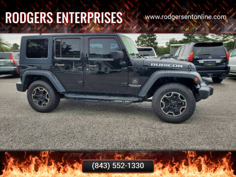 2009 Jeep Wrangler Unlimited for sale at Rodgers Wranglers in North Charleston SC