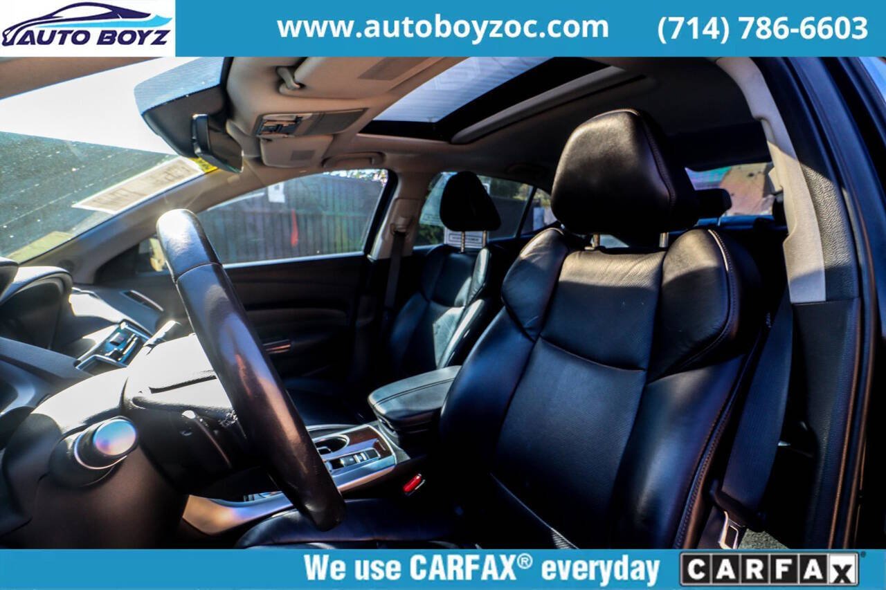 2015 Acura TLX for sale at Auto Boyz in Garden Grove, CA