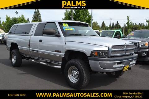 2001 Dodge Ram Pickup 2500 for sale at Palms Auto Sales in Citrus Heights CA