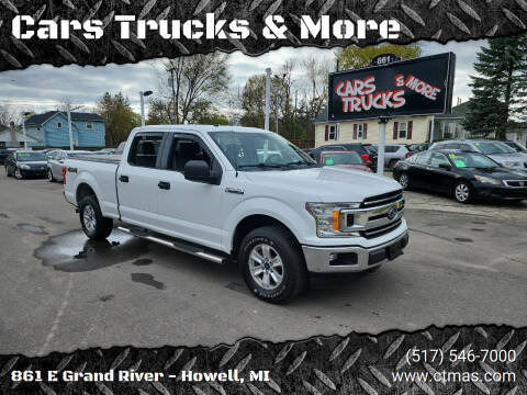 2018 Ford F-150 for sale at Cars Trucks & More in Howell MI