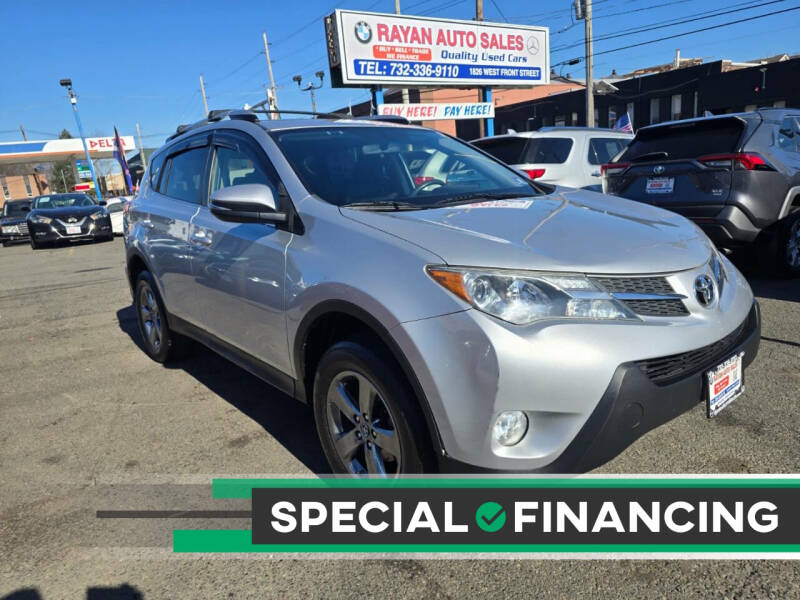 2015 Toyota RAV4 for sale at Rayan Auto Sales in Plainfield NJ